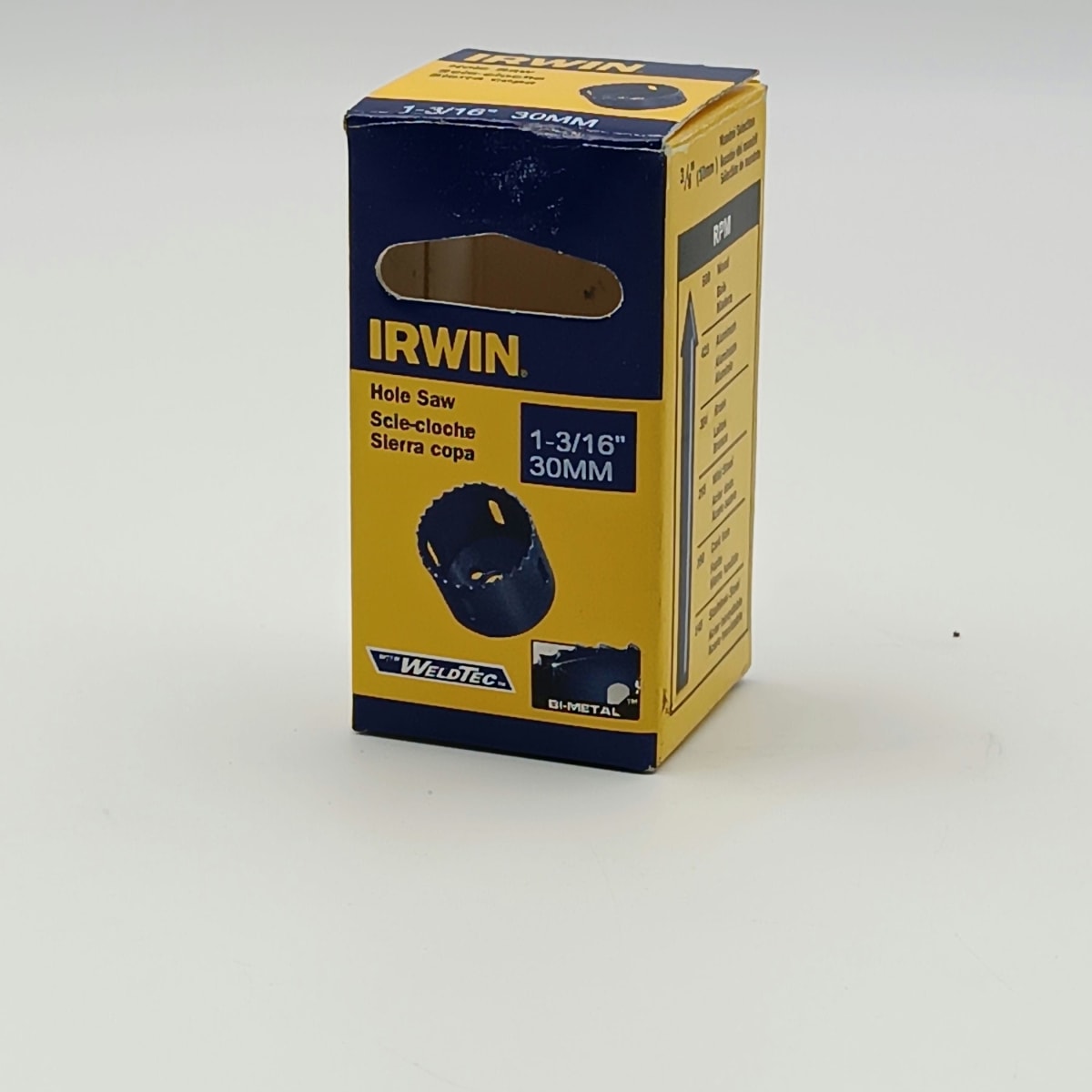 SIERRA COPA BI METALICA 1-3/16 (30 MM.), IRWIN 373130BX2