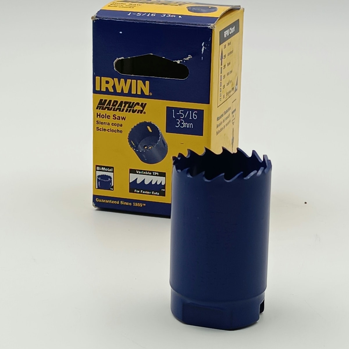 SIERRA COPA BI METALICA 1-5/16 (33 MM.), IRWIN 373150BX 0