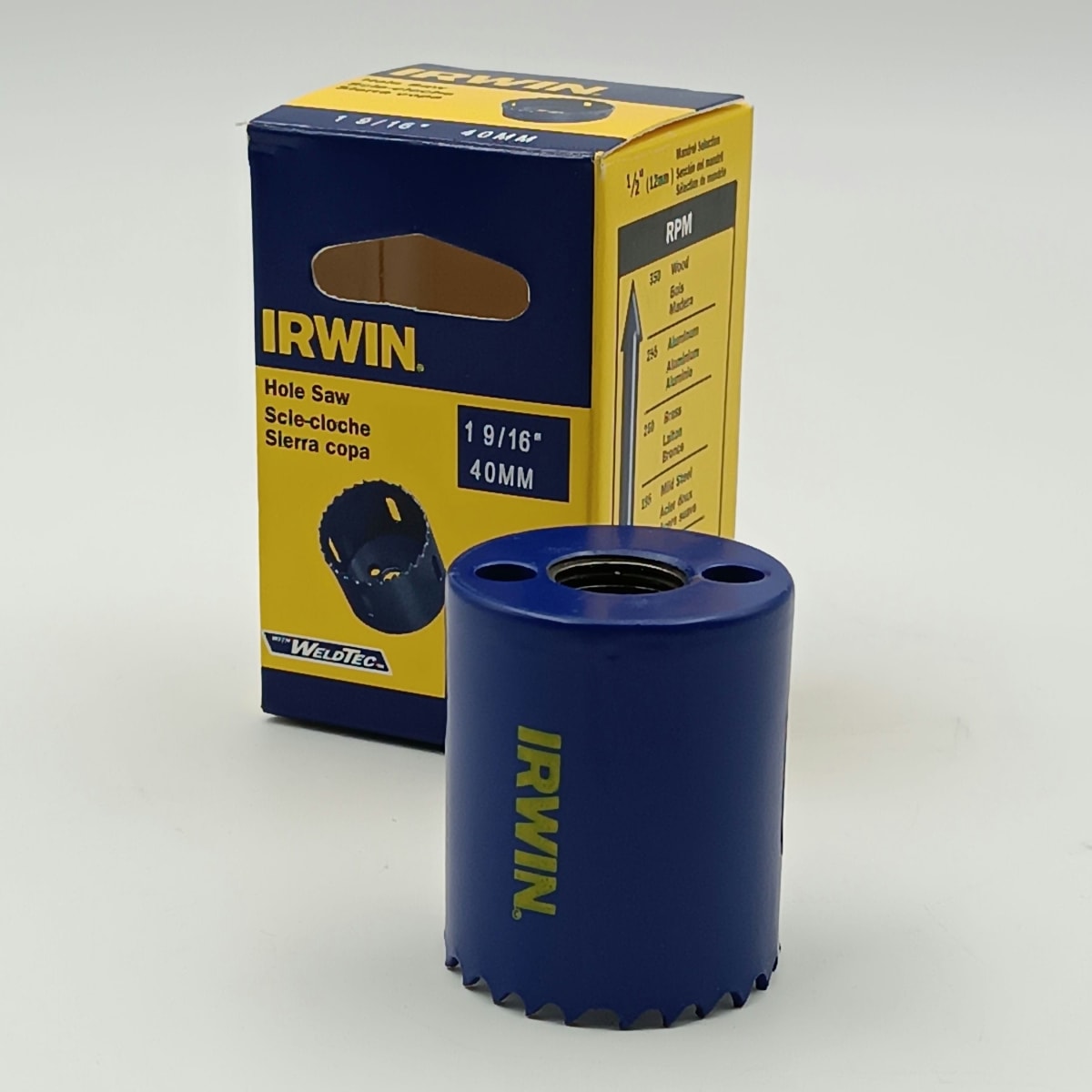 SIERRA COPA BI METALICA 1-9/16 (40 MM.), IRWIN 373190BX 0