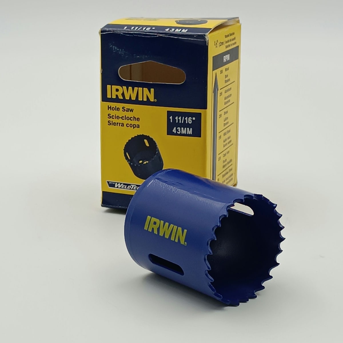 SIERRA COPA BI METALICA 1-11/16 (43 MM.), IRWIN 373111BX 0