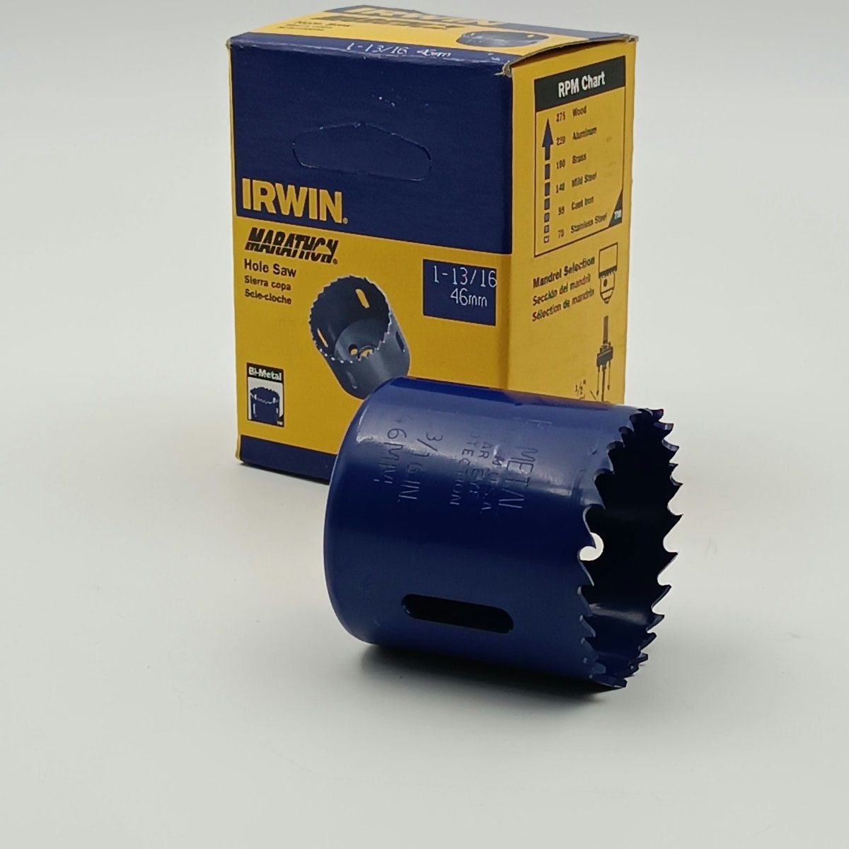 SIERRA COPA BI METALICA 1-13/16 (46 MM.), IRWIN 373113BX 0