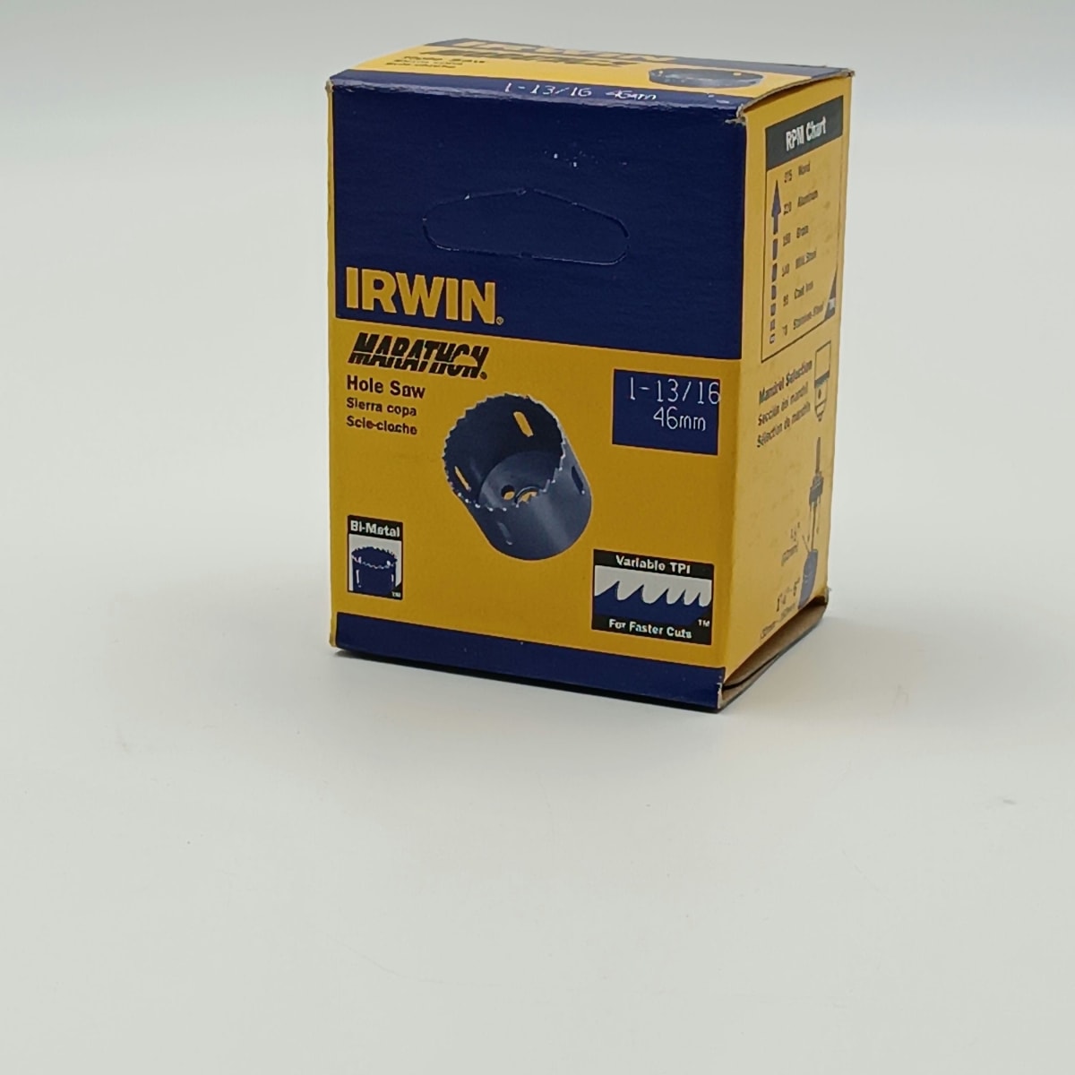 SIERRA COPA BI METALICA 1-13/16 (46 MM.), IRWIN 373113BX2