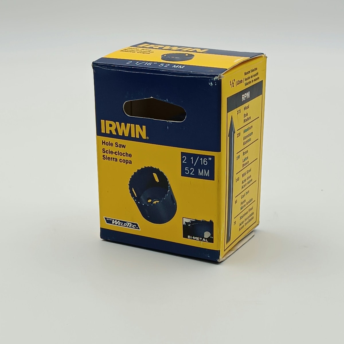 SIERRA COPA BI METALICA 2-1/16 (52 MM.), IRWIN 373210BX2