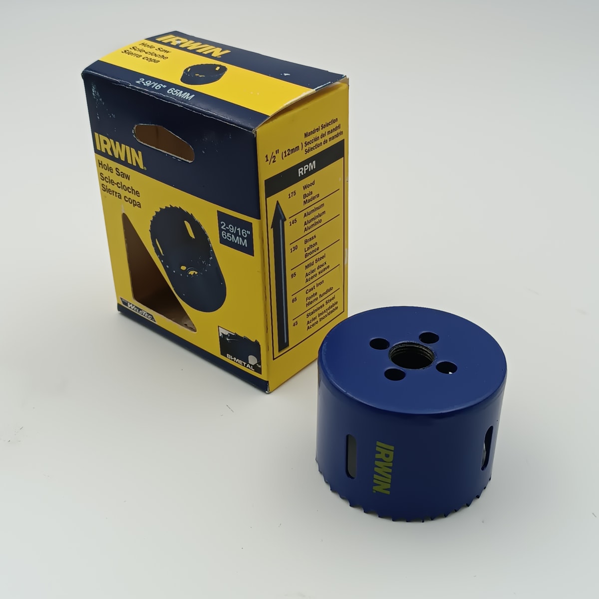 SIERRA COPA BI METALICA 2-9/16! (65 MM.). IRWIN 373290BX 0