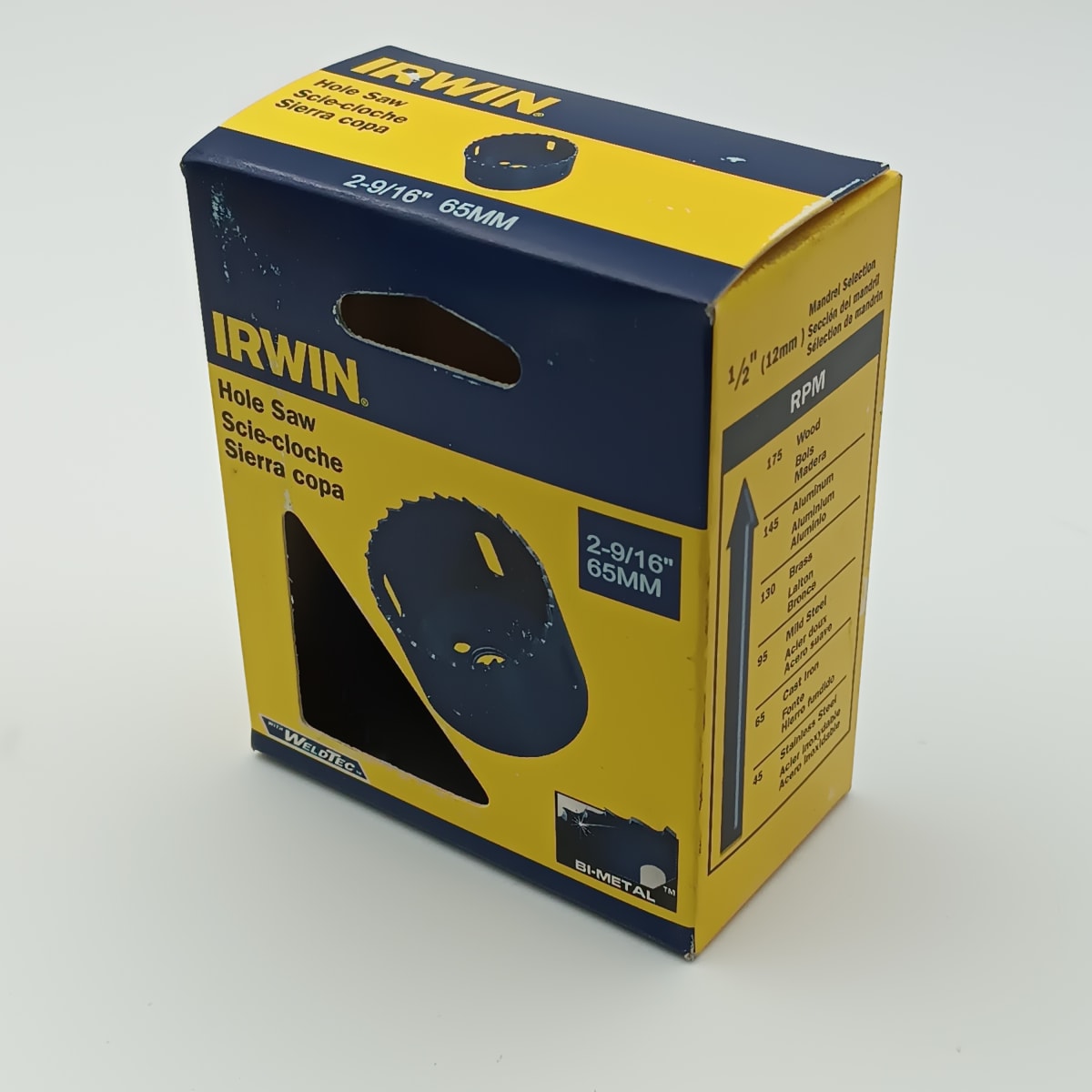 SIERRA COPA BI METALICA 2-9/16! (65 MM.). IRWIN 373290BX2