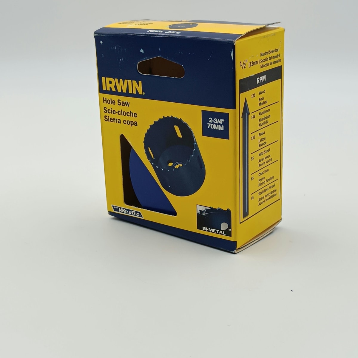 SIERRA COPA BI METALICA 2-3/4 (70 MM.). IRWIN 373234BX2