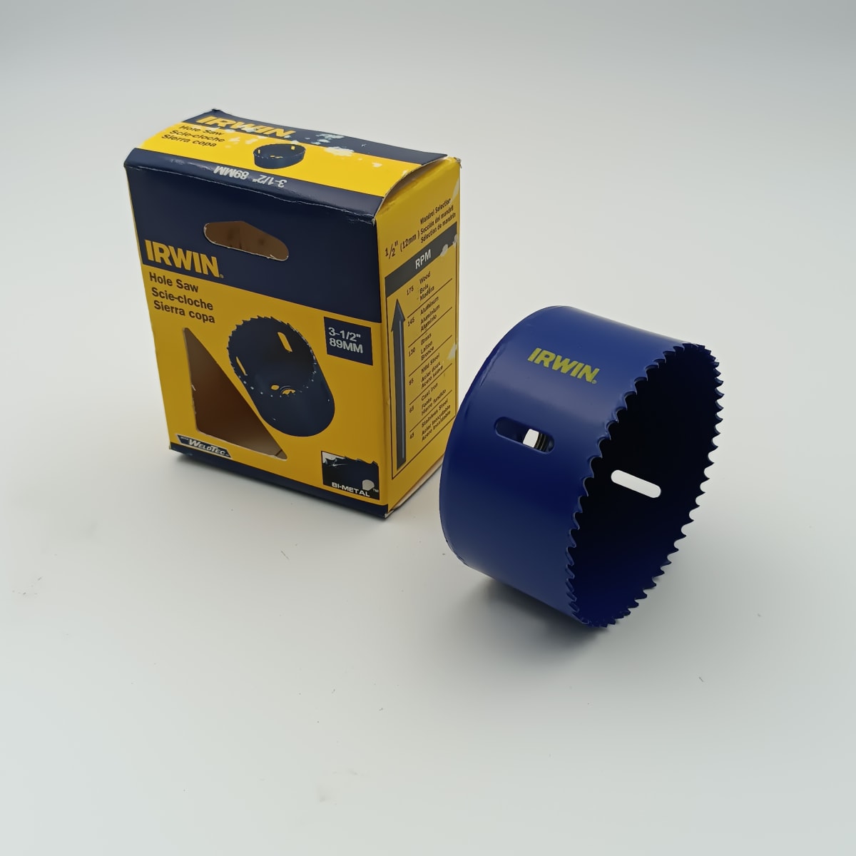 SIERRA COPA BI METALICA 3-1/2 PULGADAS (89 MM.), IRWIN 373312BX3