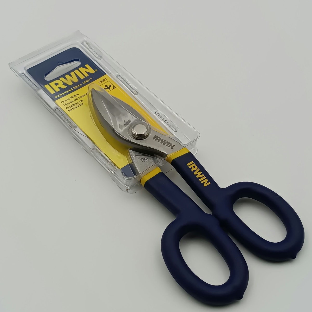 TIJERA DE HOJALETERO CORTE RECTO Y CURVAS AMPLIAS 7. 220072