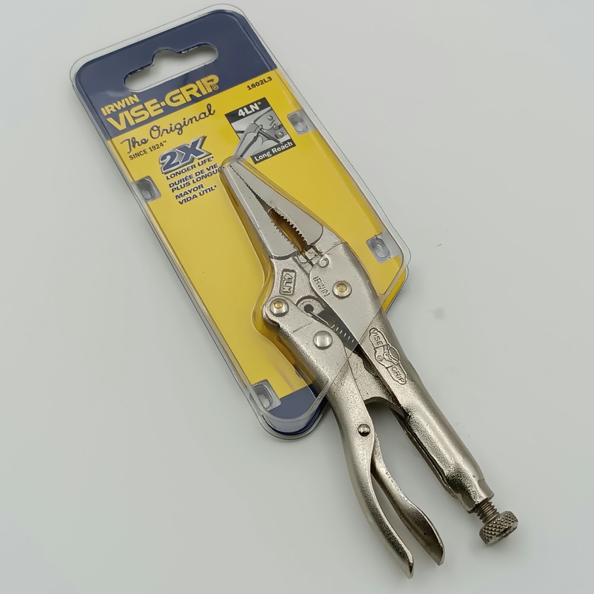 CAIMAN VISE GRIP 4 4LN PUNTA LARGA CON CORTA ALAMBRE. 1602L32