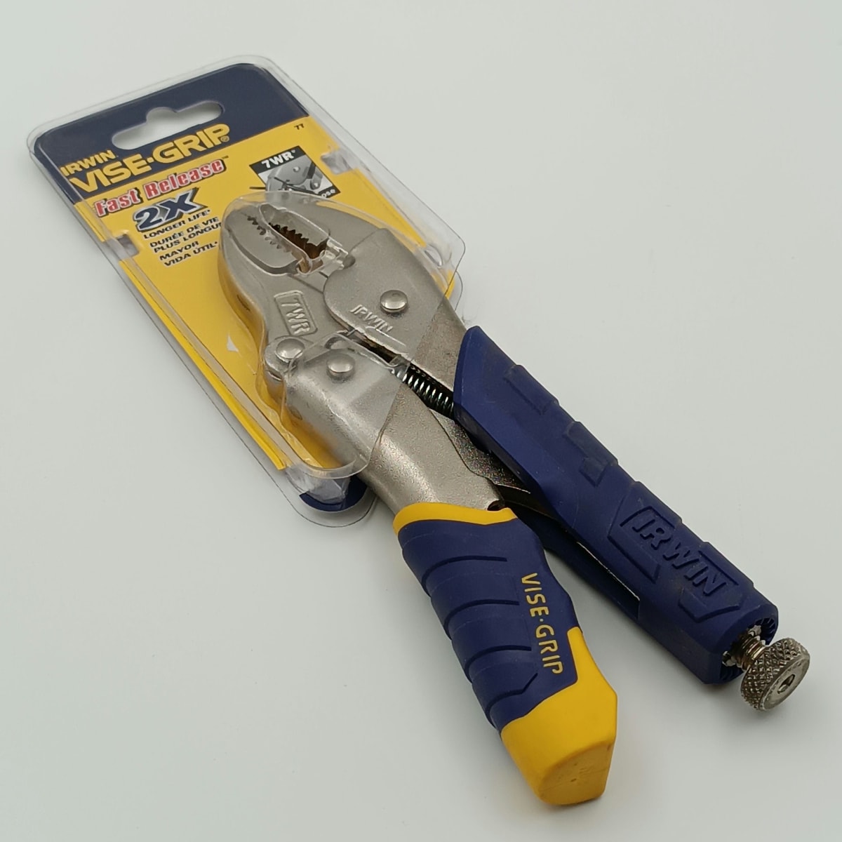 CAIMAN VISE GRIP 7 7WR BOCA CURVA CON CORTA ALAMBRE MANGO FAST-RELEASE. 7T2