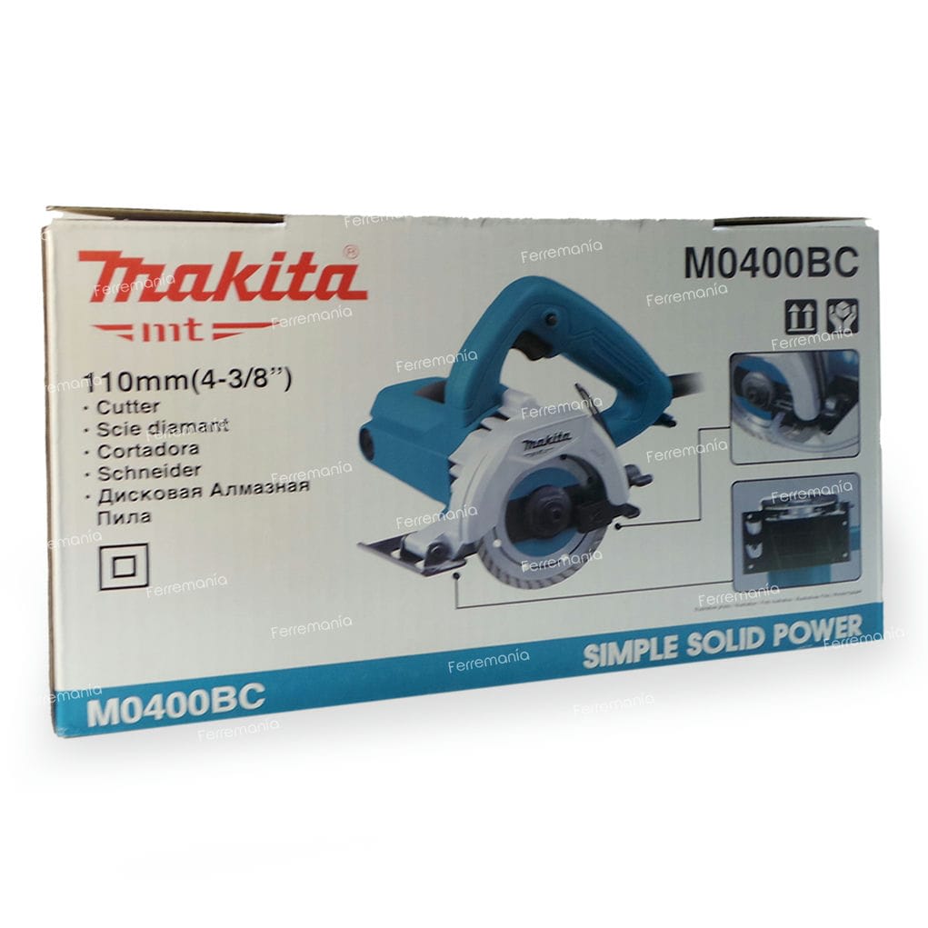 CORTADORA 4.3/8 110 MM. 1200 W. MAKITA MT - M0400BC.2