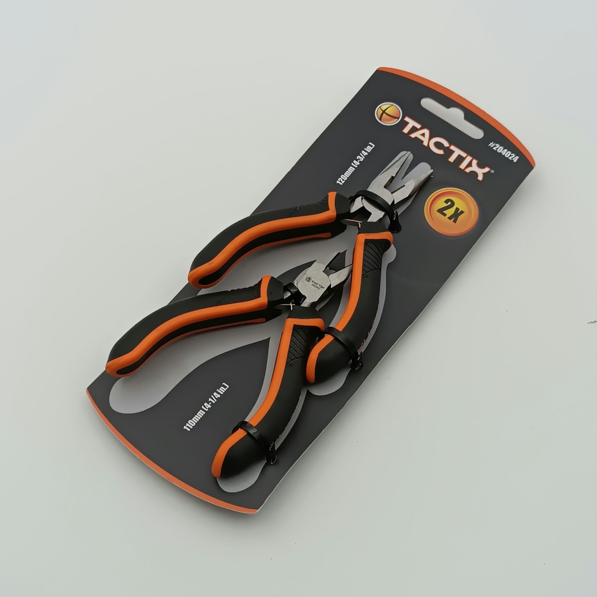 JUEGO ALICATES MINI 2 PIEZAS TACTIX 2040242