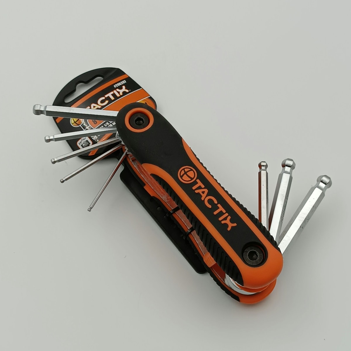 JUEGO LLAVE ALLEN PUNTA BOLA TIPO NAVAJA 8 PIEZAS PULGADAS (5/64-3/32-1/8-5 TACTIX 2062072