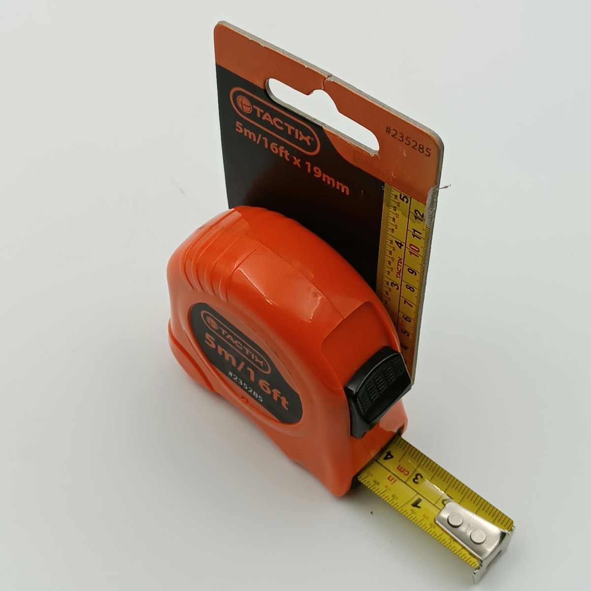 HUINCHA 5M (16 FT) X 19 MM. (3/4). MILIMETROS Y PULGADAS TACTIX 2352852