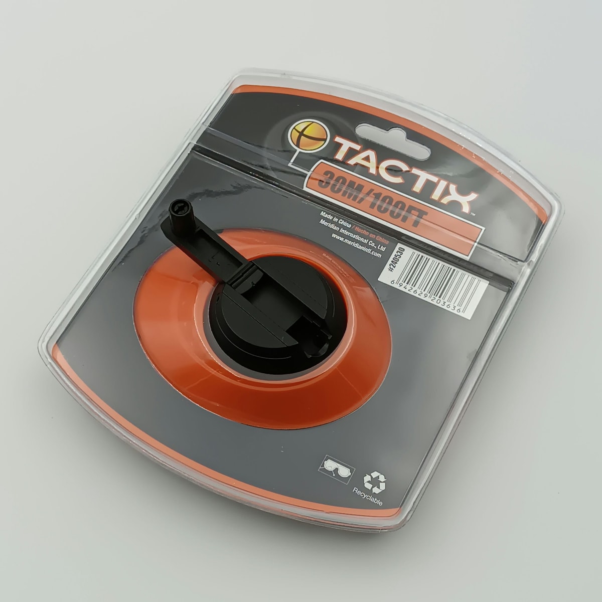 HUINCHA LARGA 30M (100FT) X 10 MM. TACTIX 2405302