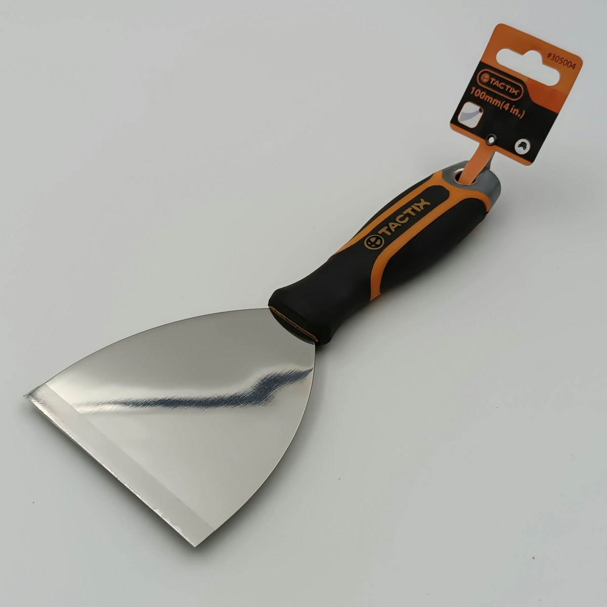 ESPATULA FLEXIBLE 100 MM.(4) MANGO REFORZADO TACTIX 305004 22