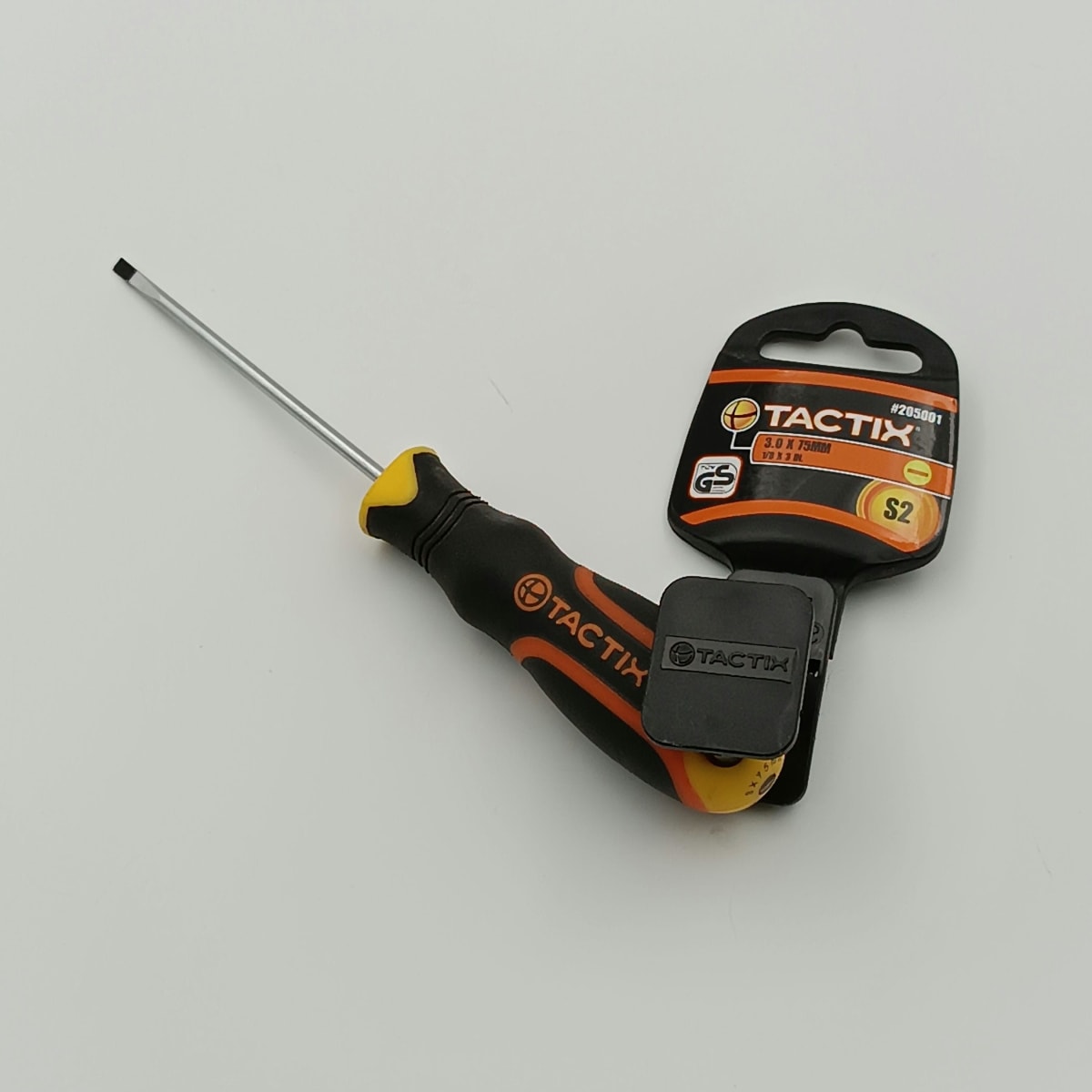 ATORNILLADOR PALETA (CARPINTERO) 1/8 X 3(3.0 X 75 MM.) TACTIX 205001 0