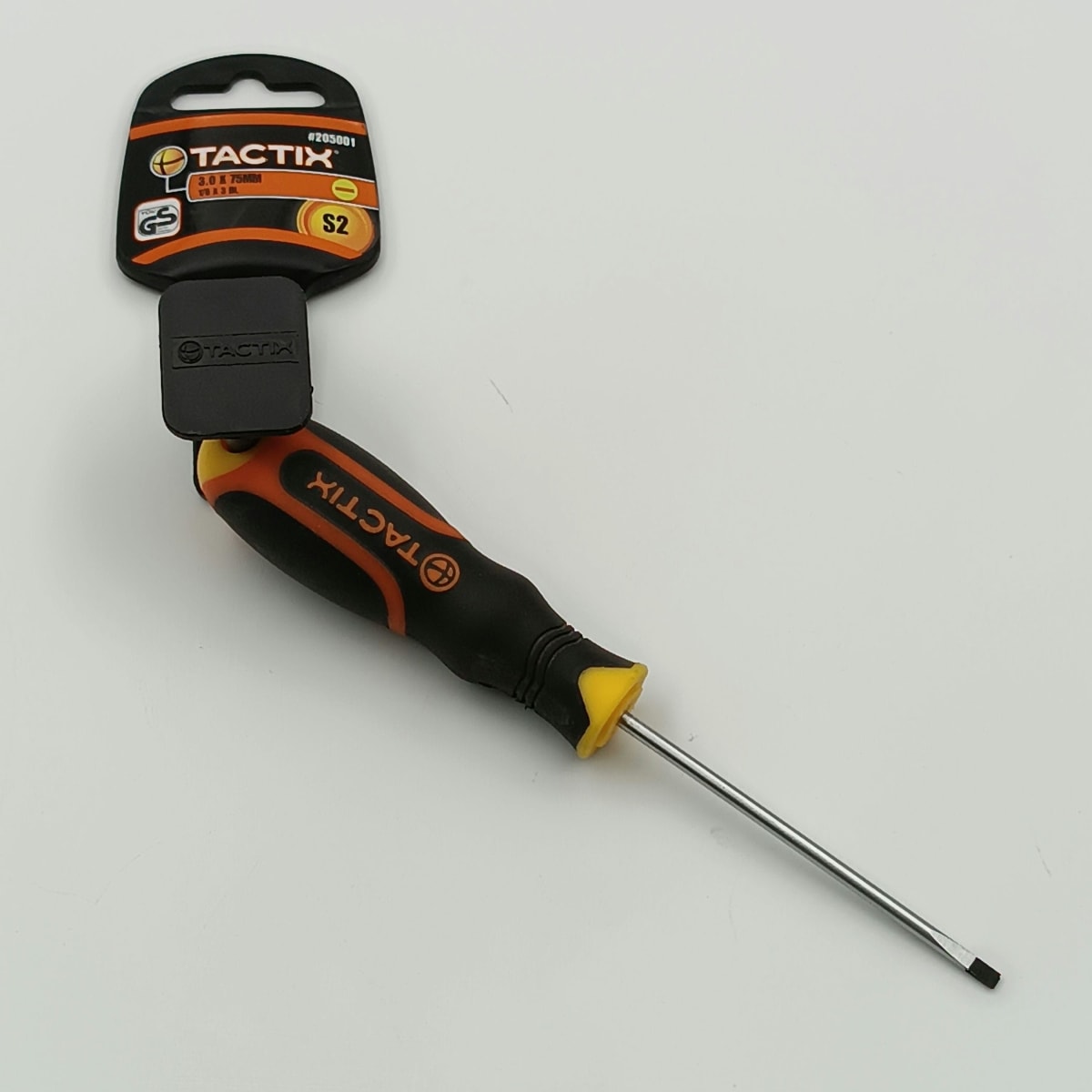 ATORNILLADOR PALETA (CARPINTERO) 1/8 X 3(3.0 X 75 MM.) TACTIX 2050012