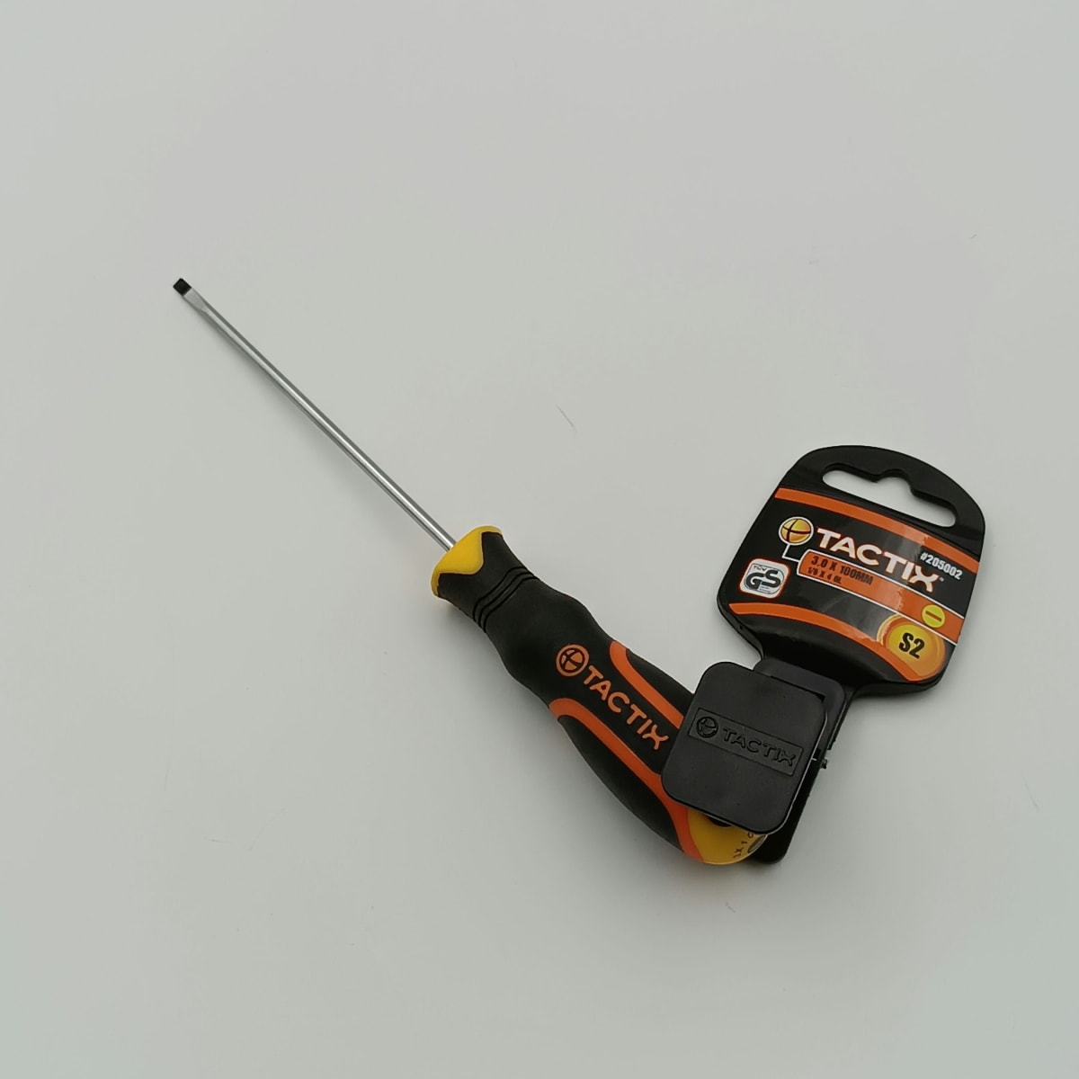 ATORNILLADOR PALETA (CARPINTERO) 1/8 X 4(3.0 X 100 MM.) TACTIX 205002 0