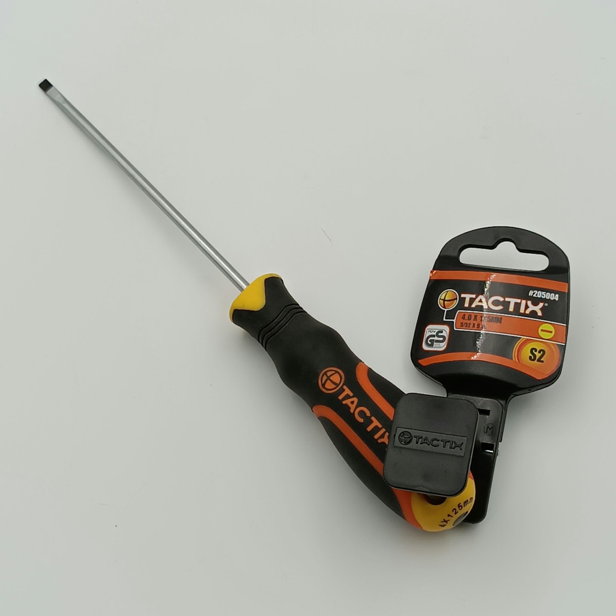 ATORNILLADOR PALETA (CARPINTERO) 5/32 X 5(4.0 X 125 MM.) TACTIX 205004 0