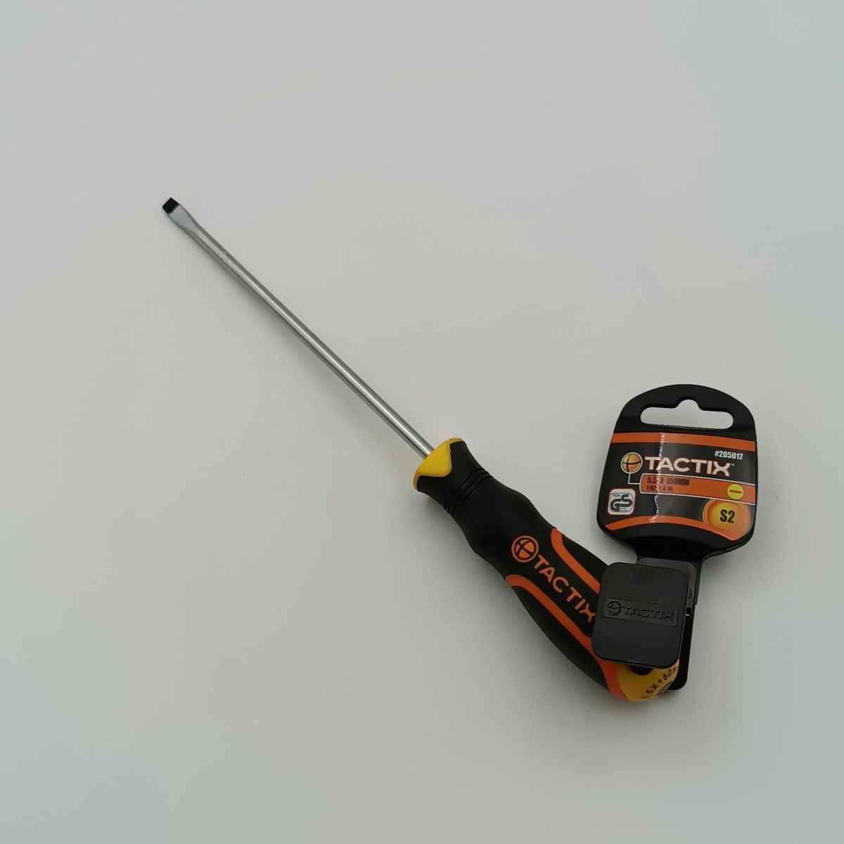 ATORNILLADOR PALETA (CARPINTERO) 7/32 X 6(5.5 X 150 MM.) TACTIX 205017 0