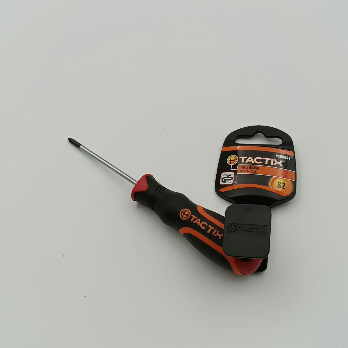 ATORNILLADOR PHILLIPS # 0 - 2 1/2(60 MM.) TACTIX 205031 0