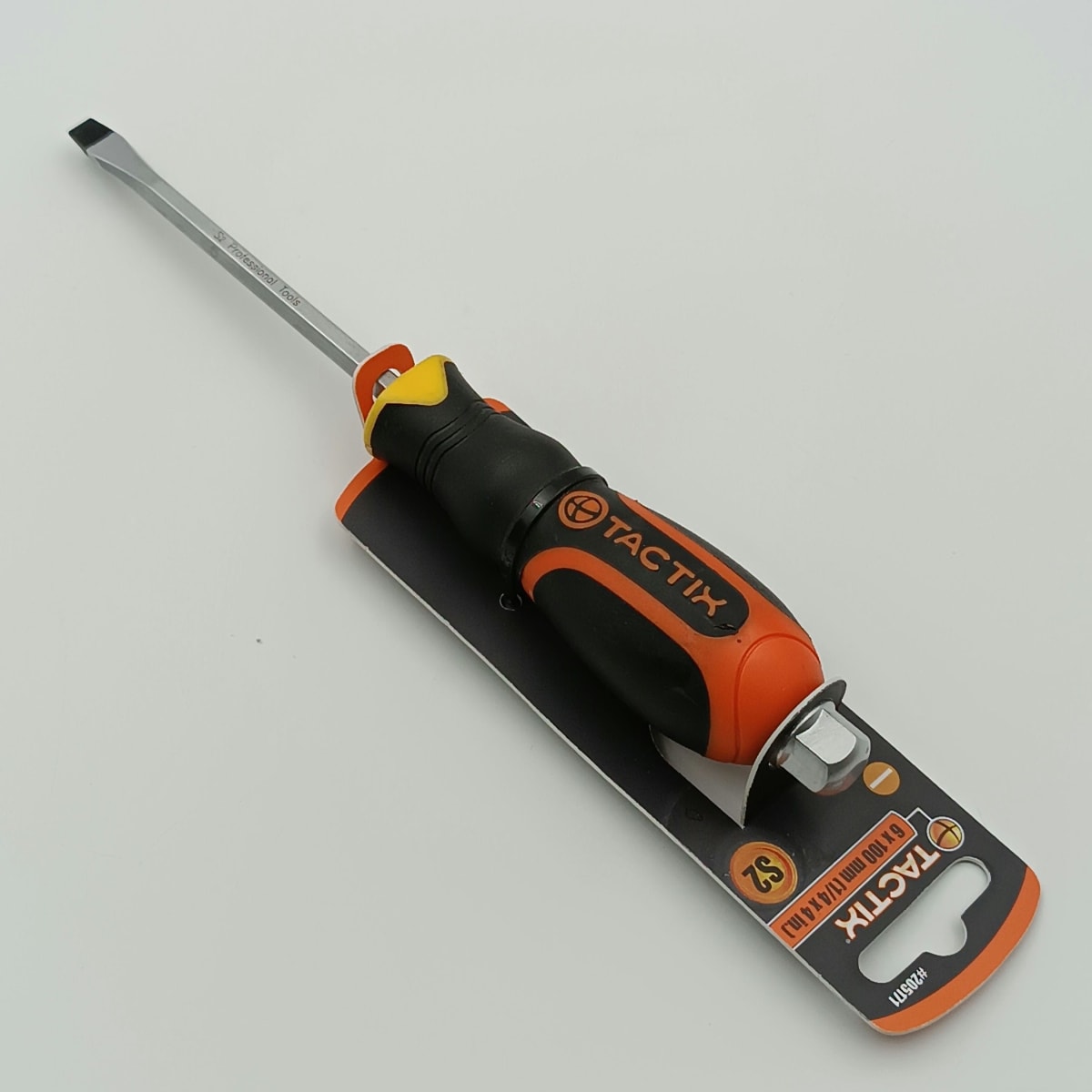 ATORNILLADOR PALETA CON TORQUE 1/4 X 4(6 X 100 MM.) TACTIX 205171 0