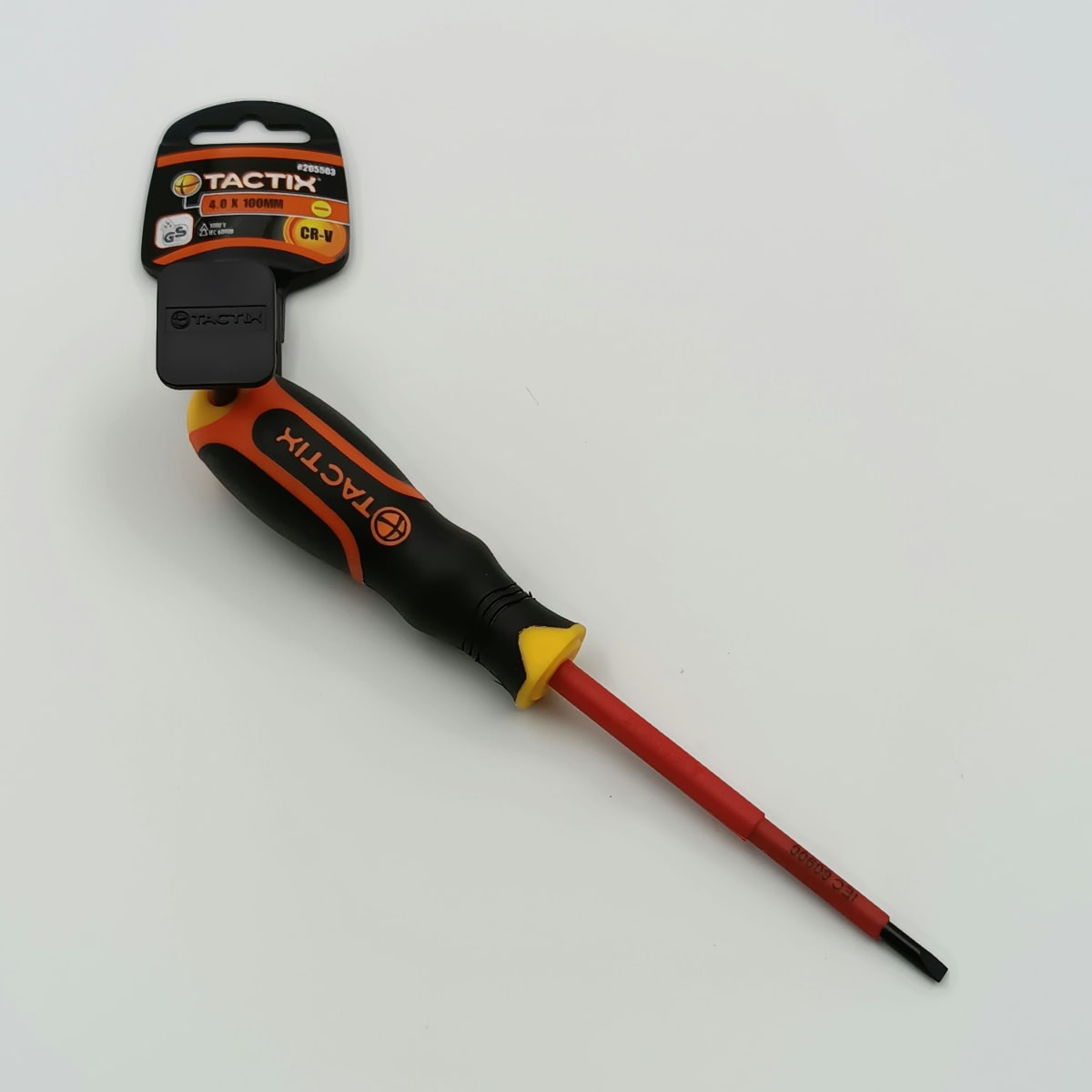 ATORNILLADOR PALETA AISLADO 1000V 5/32X4(4 X 100 MM.) TACTIX 2055032