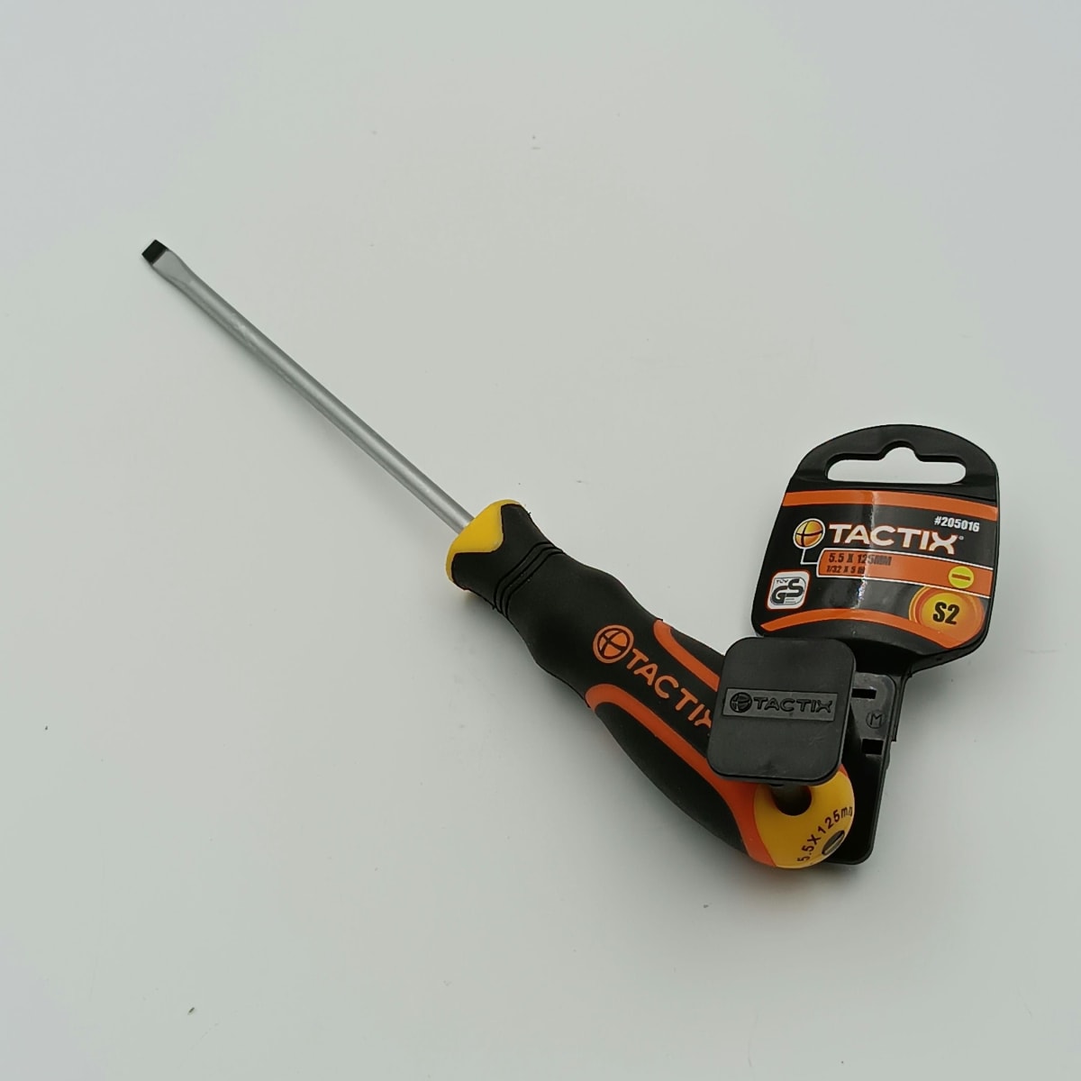 ATORNILLADOR PALETA (CARPINTERO) 7/32 X 5(5.5 X 125 MM.) TACTIX 205016 0