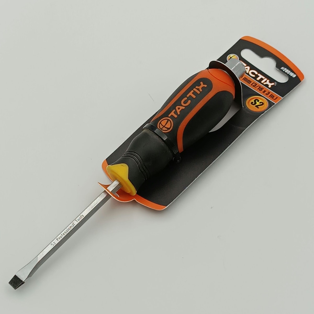 ATORNILLADOR PALETA CON TORQUE 3/16 X 3(5 X 75 MM.) TACTIX 2051692