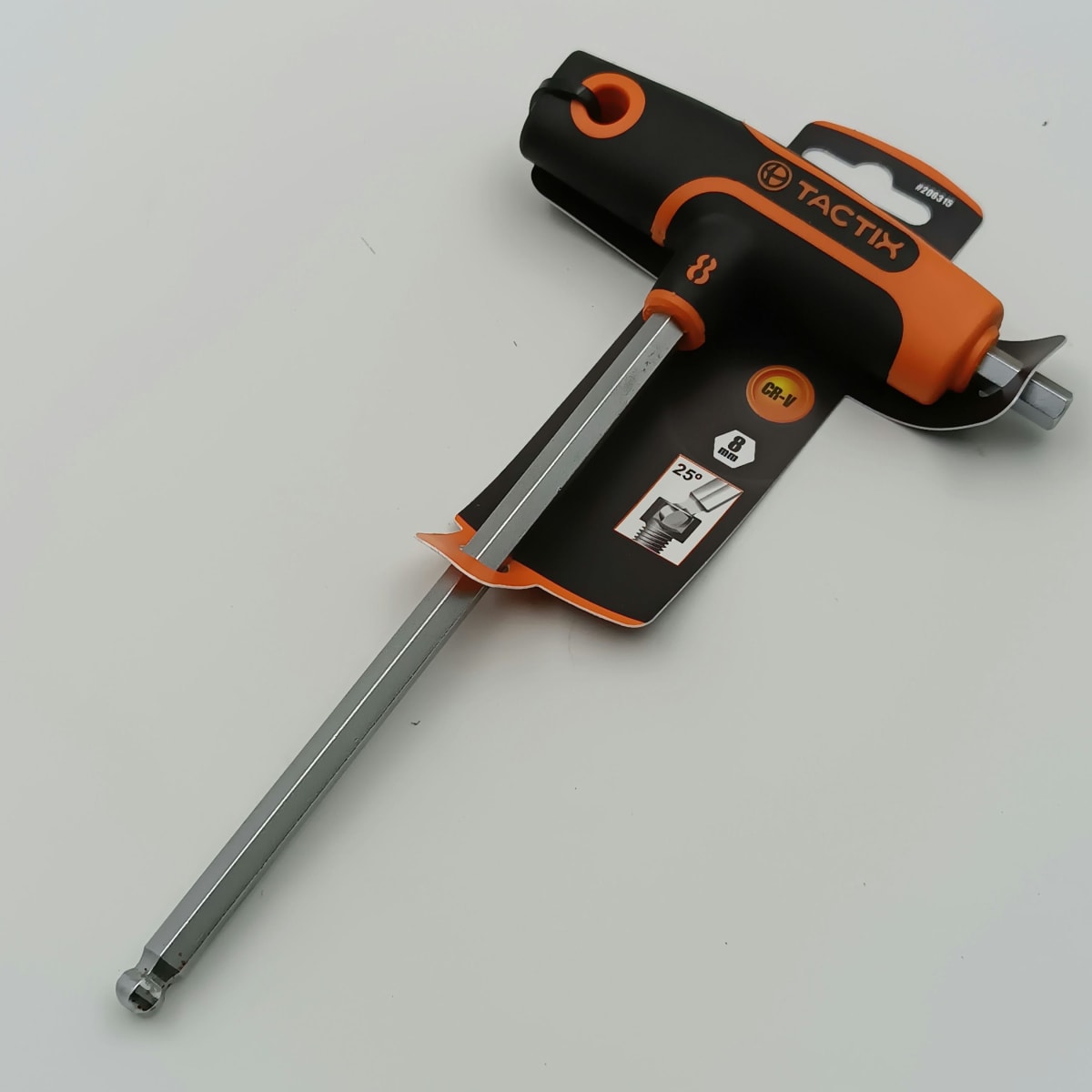 LLAVE ALLEN PUNTA BOLA TIPO T 8 MM. TACTIX 206315 0