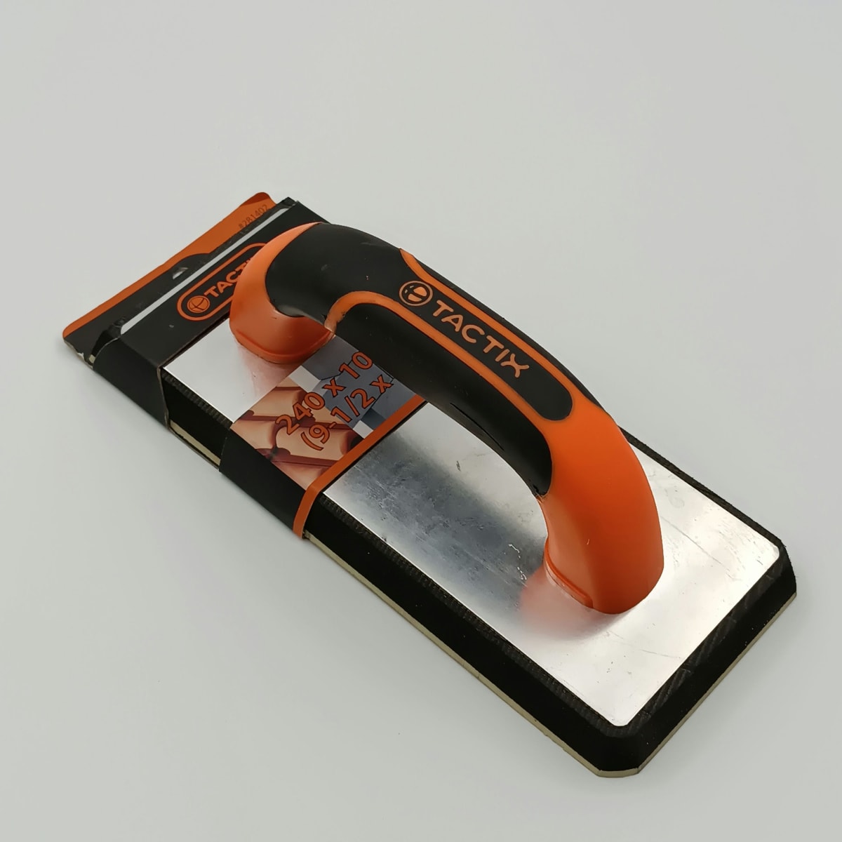 LLANA CUADRADA DE GOMA 240 X 100 MM.(9 1/2X4) MANGO REFORZADO TACTIX 281402 0