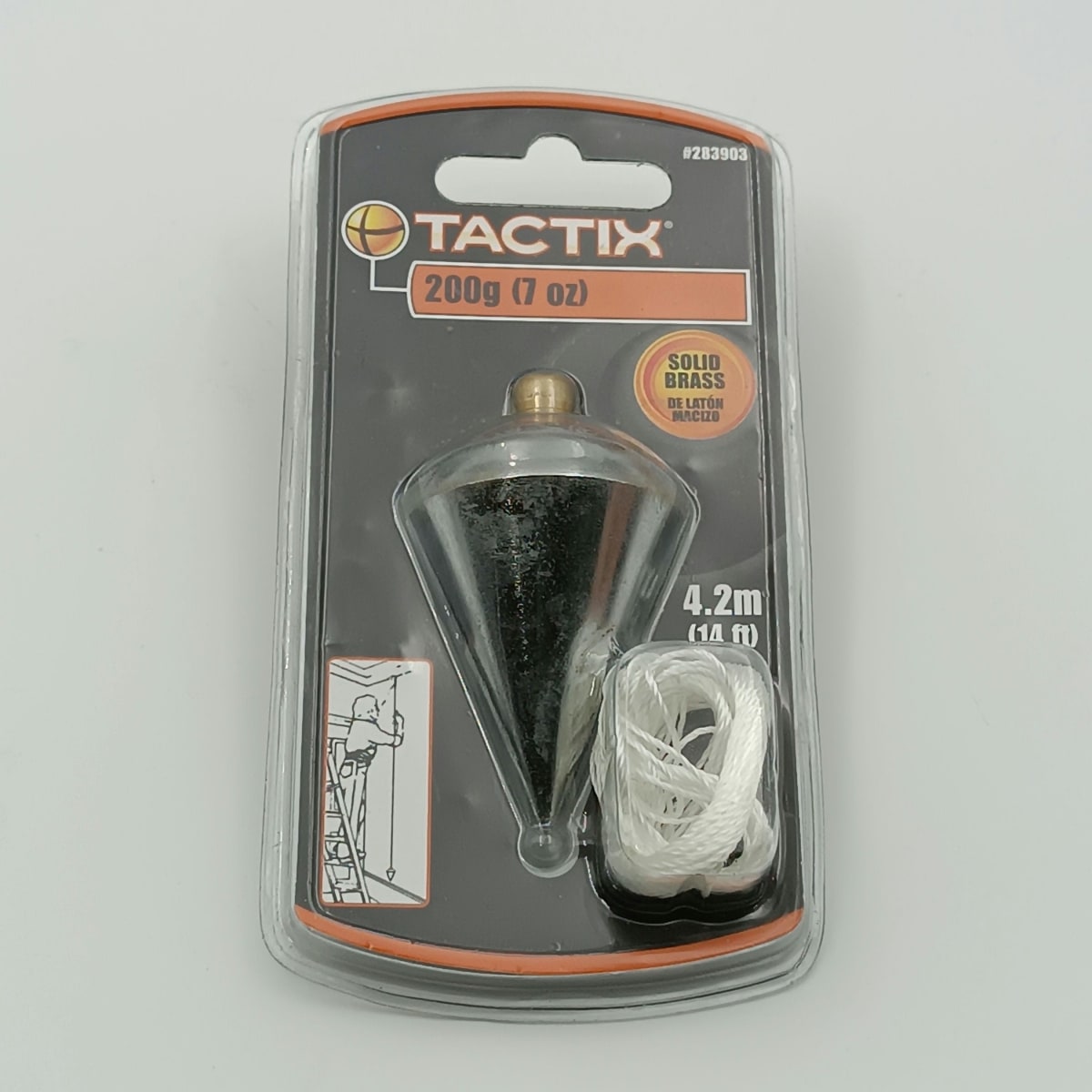 PLOMADA CARPINTERO 200 GRS(7OZ) CON HILO TACTIX 2839033
