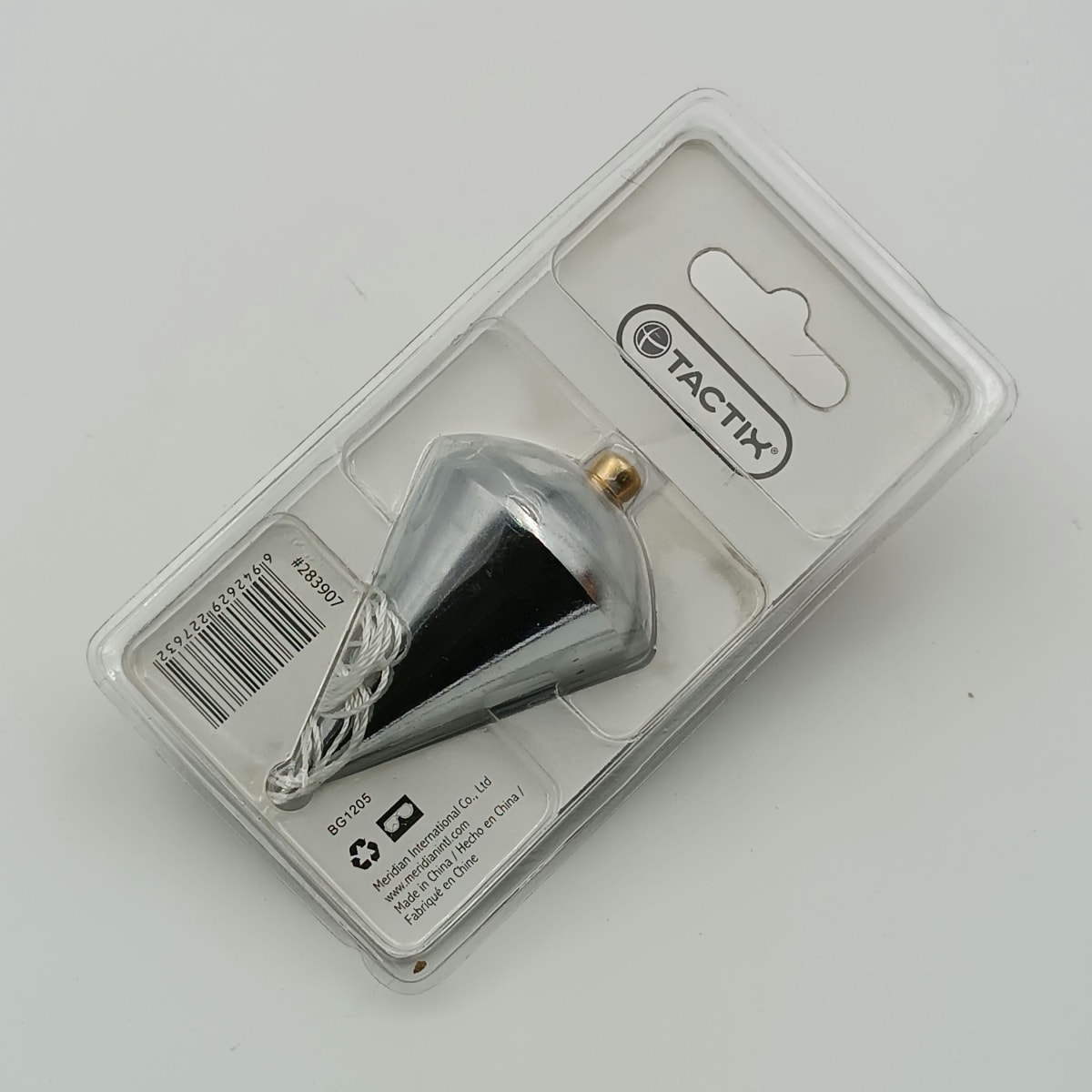 PLOMADA CARPINTERO 350 GRS(12OZ) CON HILO TACTIX 283907 0