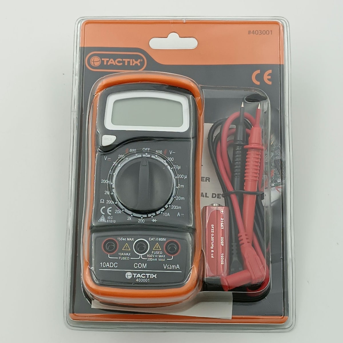 MULTITESTER DIGITAL 830B TACTIX 403001 072