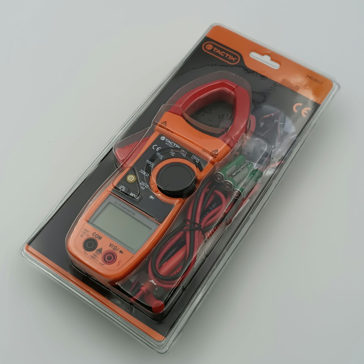 MULTITESTER DIGITAL INDUSTRIAL CON GANCHO VA310 TACTIX 4030573