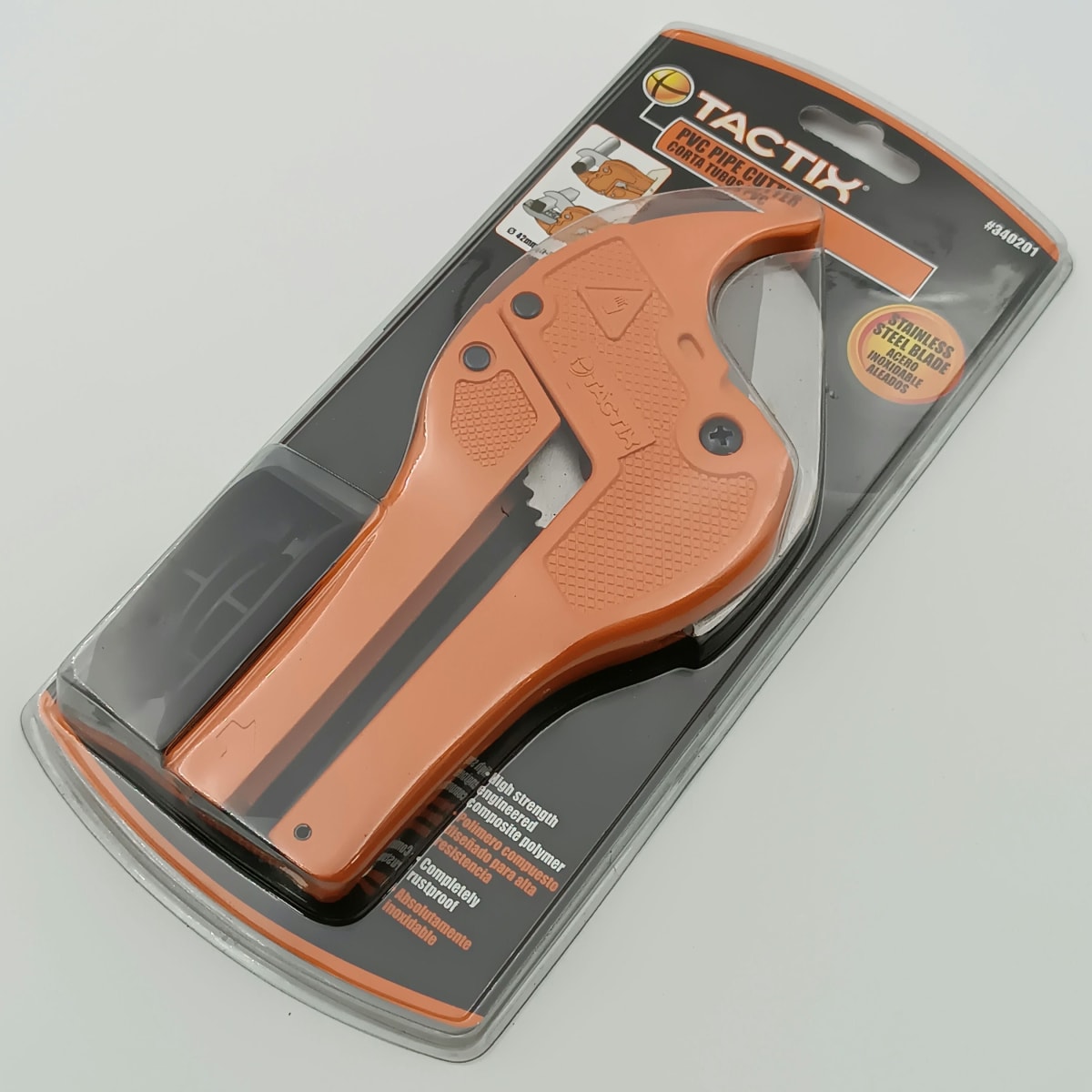 CORTADOR TUBO PVC 42 MM.(1 5/8) TACTIX 3402012