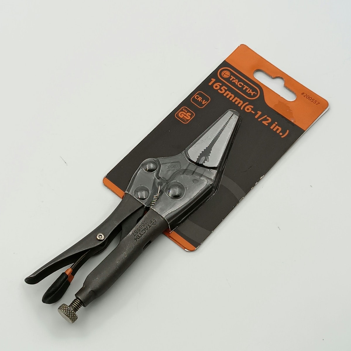 ALICATE DE PRESION (CAIMAN) NARIZ LARGA 6 1/2(165 MM.) TACTIX 200557 0