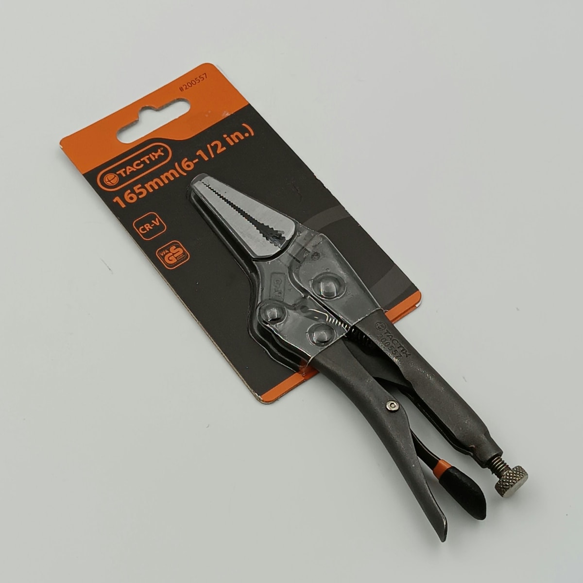 ALICATE DE PRESION (CAIMAN) NARIZ LARGA 6 1/2(165 MM.) TACTIX 2005572