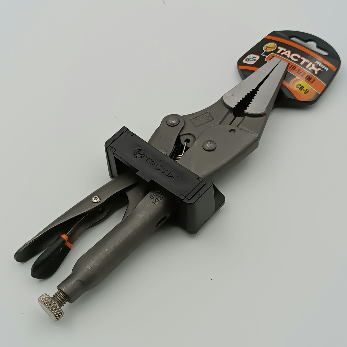 ALICATE DE PRESION (CAIMAN) NARIZ LARGA 9 1/2(235 MM.) TACTIX 2005592