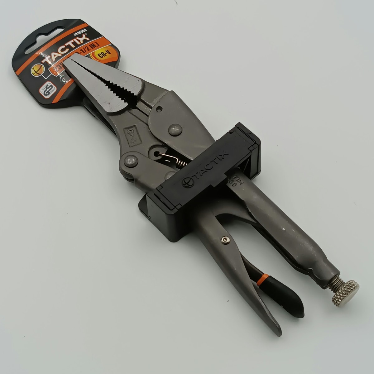 ALICATE DE PRESION (CAIMAN) NARIZ LARGA 9 1/2(235 MM.) TACTIX 2005593