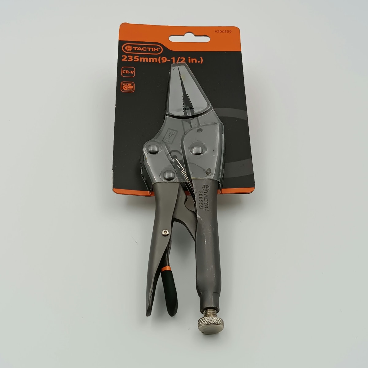 ALICATE DE PRESION (CAIMAN) NARIZ LARGA 9 1/2(235 MM.) TACTIX 2005594