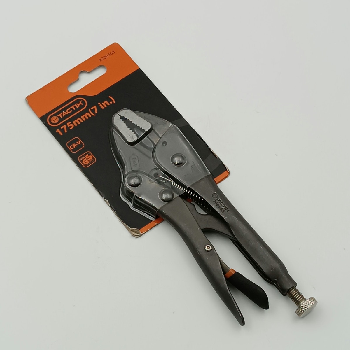 ALICATE DE PRESION (CAIMAN) QUIJADA RECTA 7(175 MM.) TACTIX 2005632