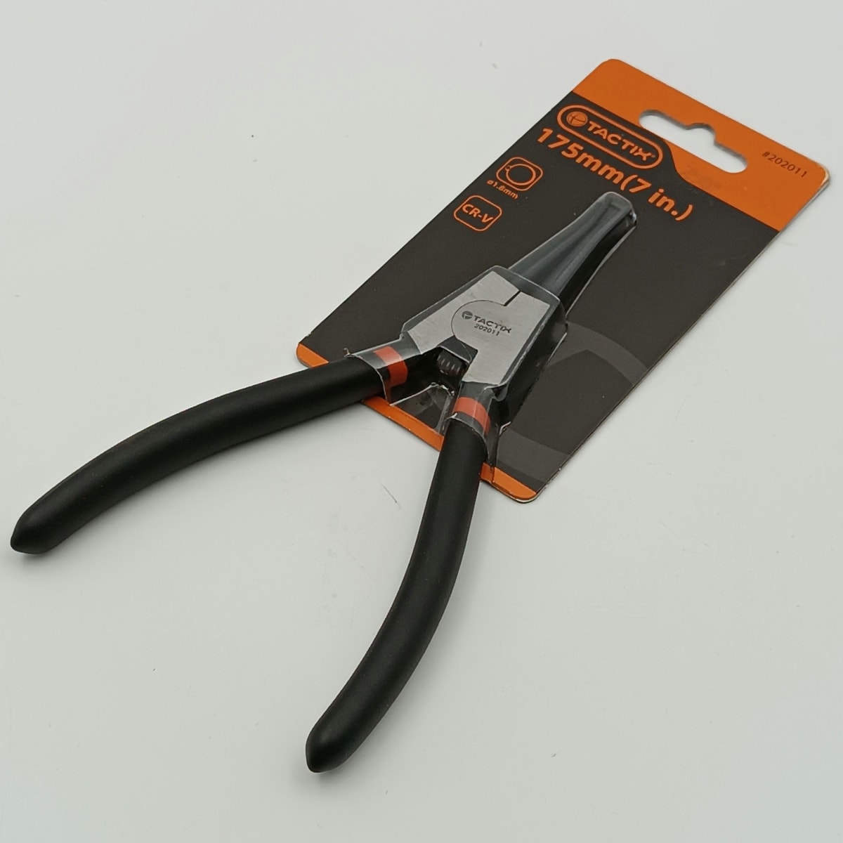 ALICATE PARA ANILLO RECTO EXTERIOR 7(175 MM.) TACTIX 202011 13