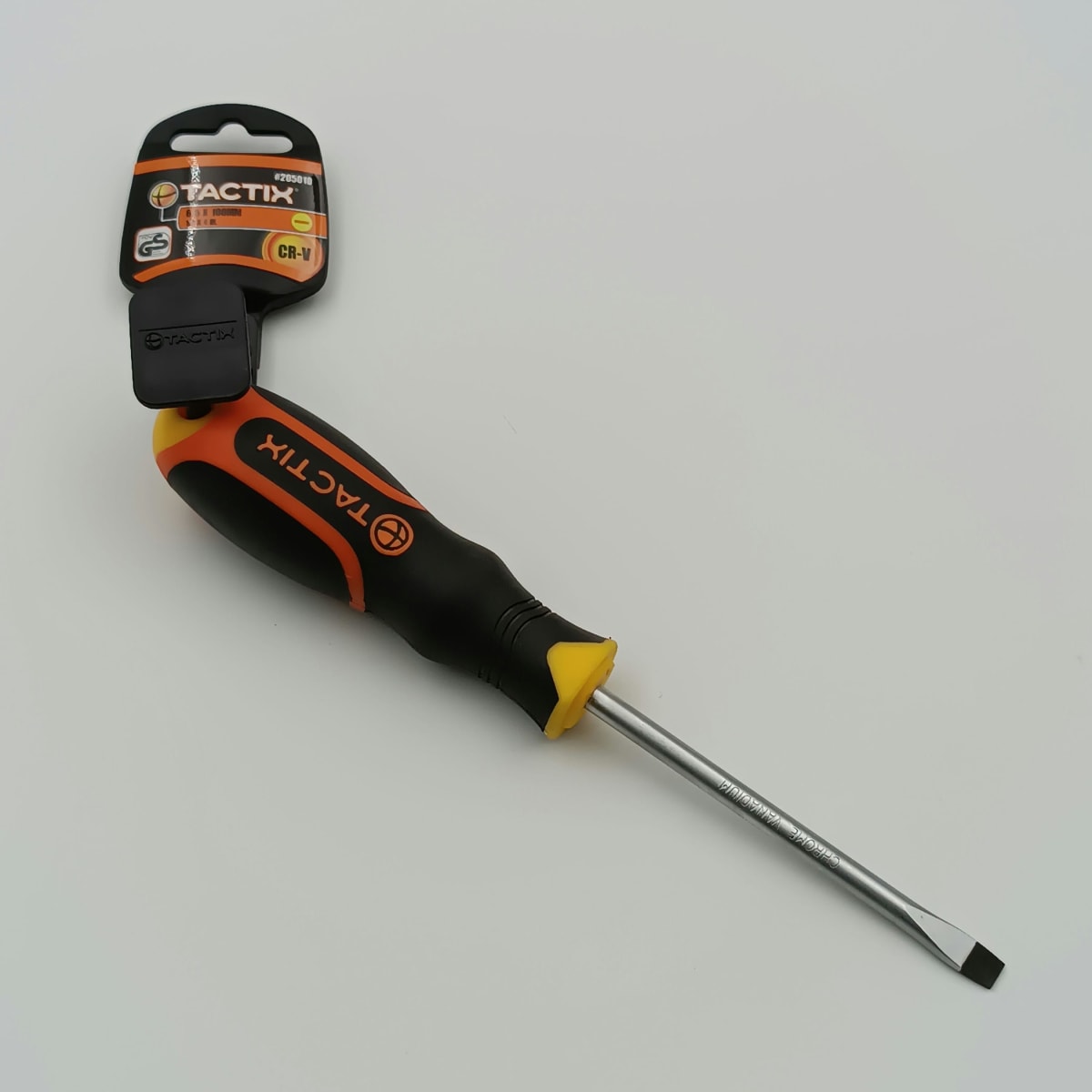 ATORNILLADOR PALETA (CARPINTERO) 1/4 X 4(6.0 X 100 MM.) TACTIX 2050102