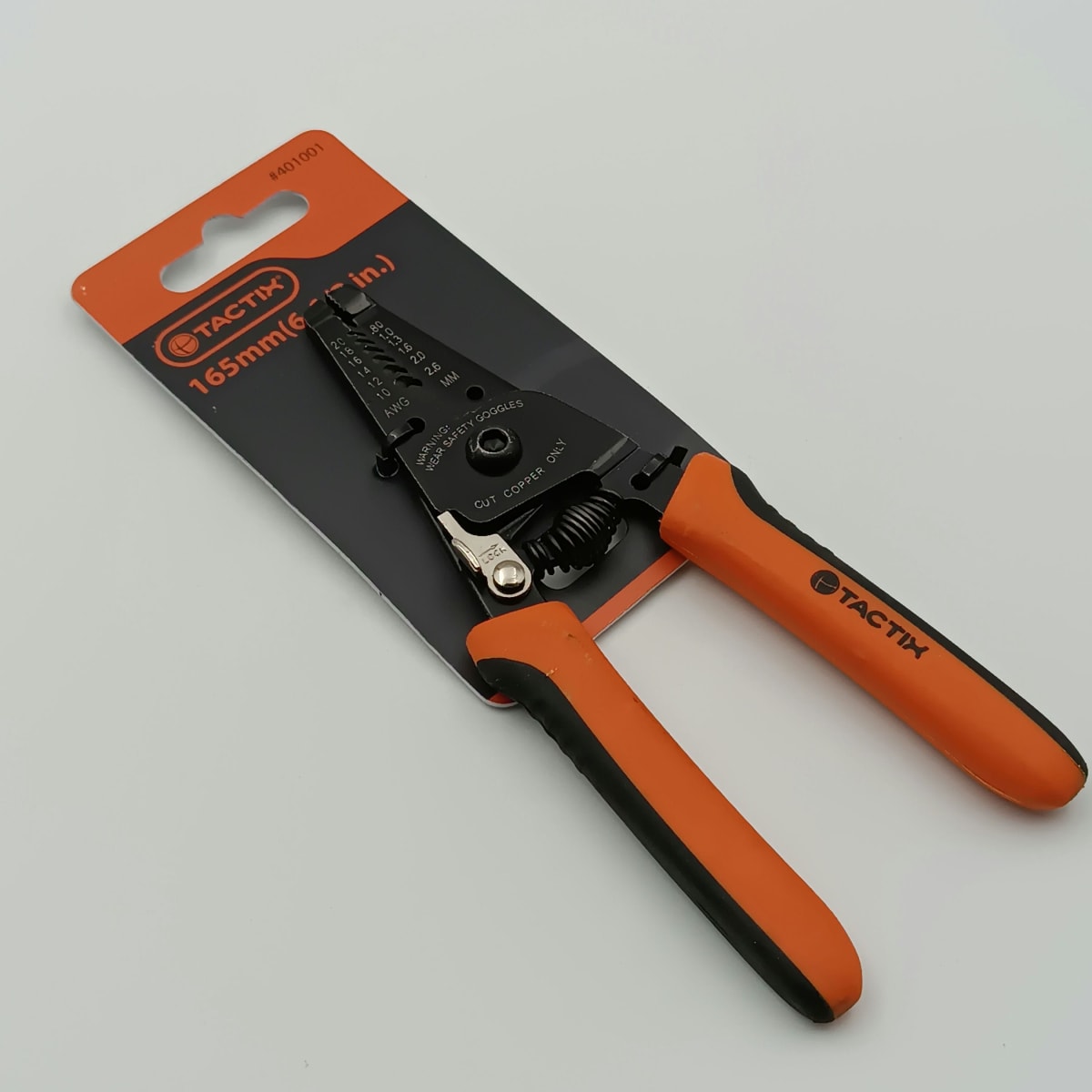 ALICATE PELACABLE 165 MM.(6 1/2) TACTIX 401001 07 0