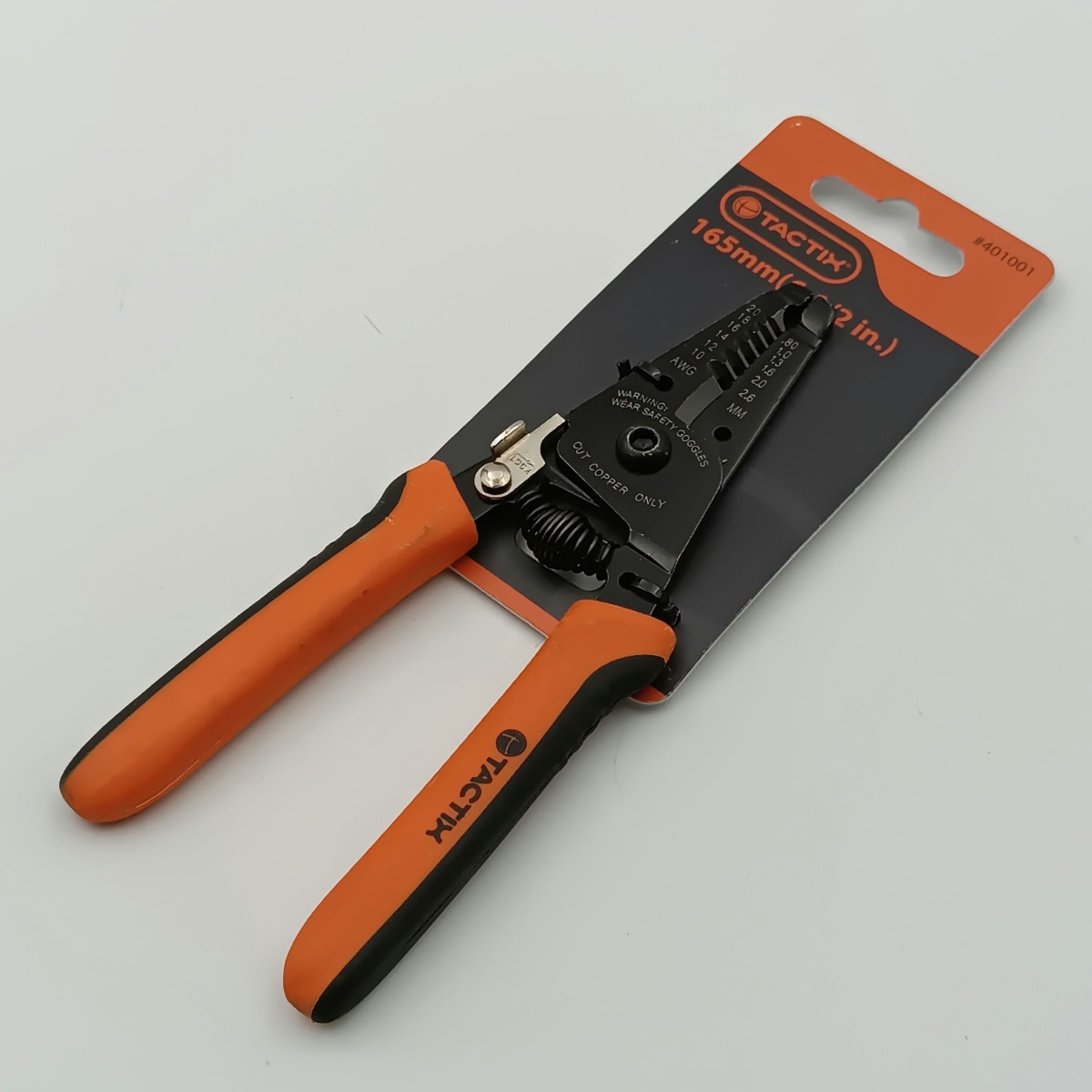 ALICATE PELACABLE 165 MM.(6 1/2) TACTIX 401001 072