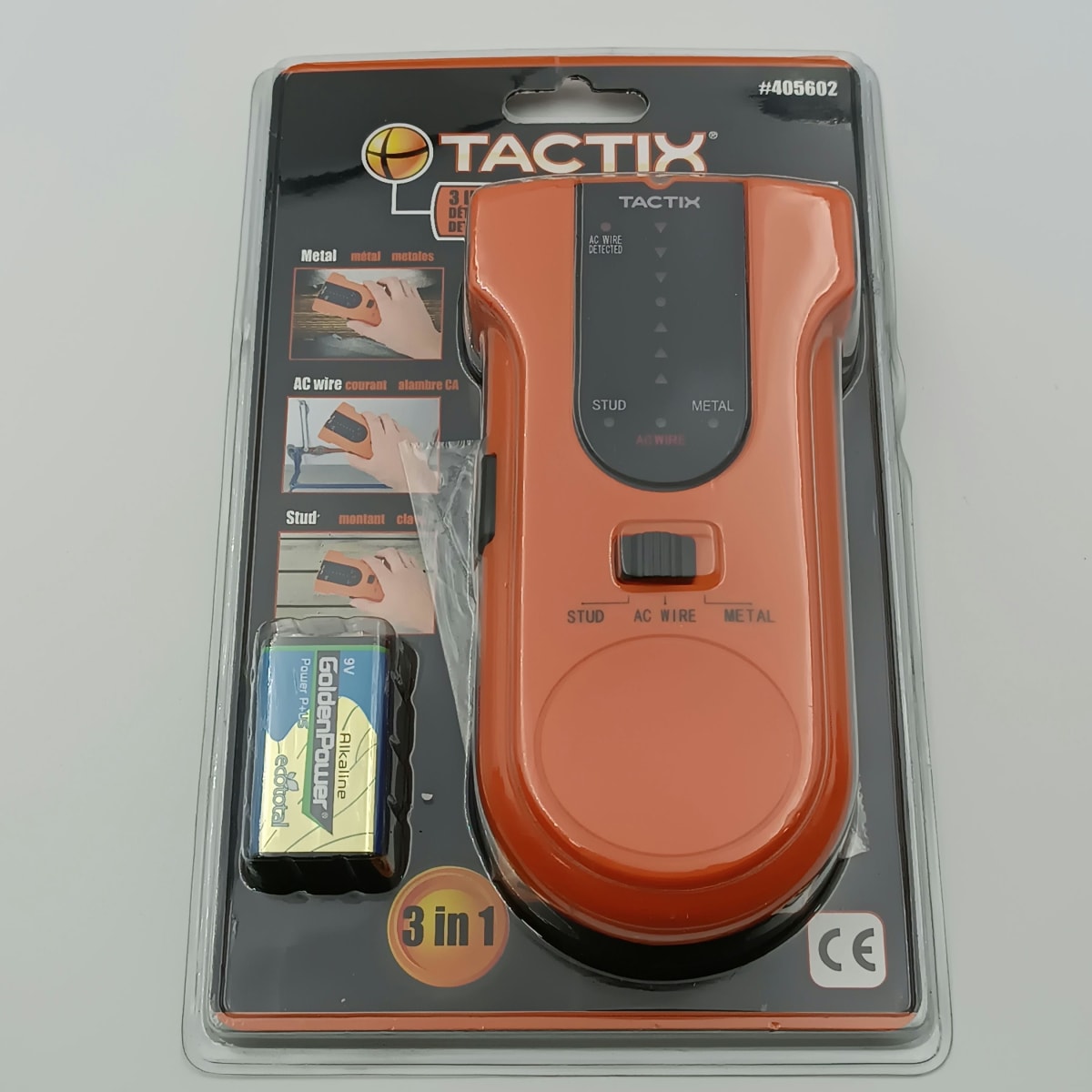 DETECTOR MULTIPLE CON BATERIA TACTIX 4056022