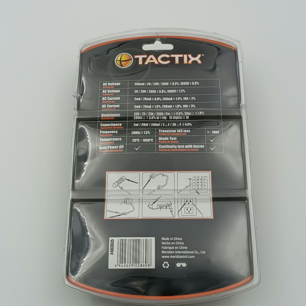 MULTITESTER DIGITAL INDUSTRIAL MY64. TACTIX 4030352