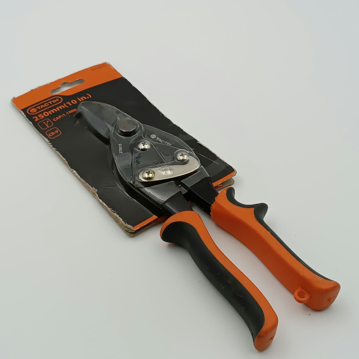 TIJERA AVIACION 250 MM.(10 PULGADAS) CORTE DERECHO TACTIX 273015 0